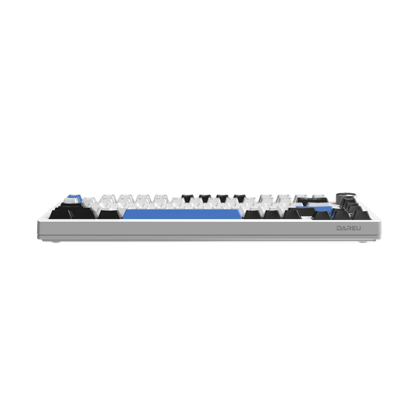  Bàn phím cơ Dare-U EK75 Pro AL White Blue | Wireless, case nhôm, Cloud (Linear) Switch 