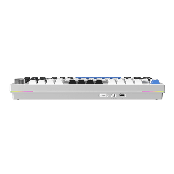  Bàn phím cơ Dare-U EK75 Pro AL White Blue | Wireless, case nhôm, Cloud (Linear) Switch 