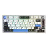  Bàn phím cơ Dare-U EK75 Pro AL White Blue | Wireless, case nhôm, Cloud (Linear) Switch 