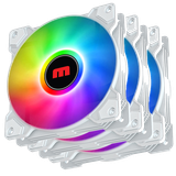  Quạt tản nhiệt PC Magic FC-01 | Fan lẻ 120mm, ARGB, Trắng 
