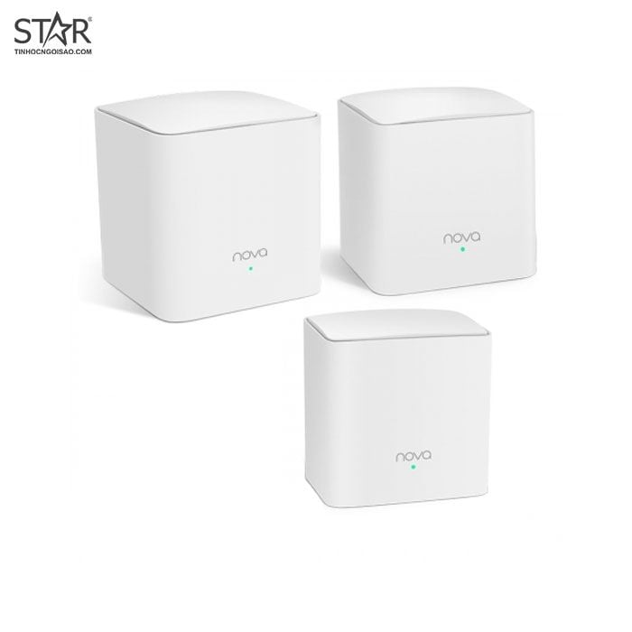 Bộ phát Wifi Tenda Mesh Nova MW3 AC1200 (Bộ 3)