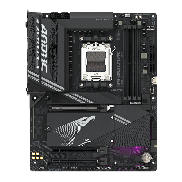  Mainboard Gigabyte X870 AORUS Elite Wifi DDR5 | AM5, ATX, 4 khe RAM 