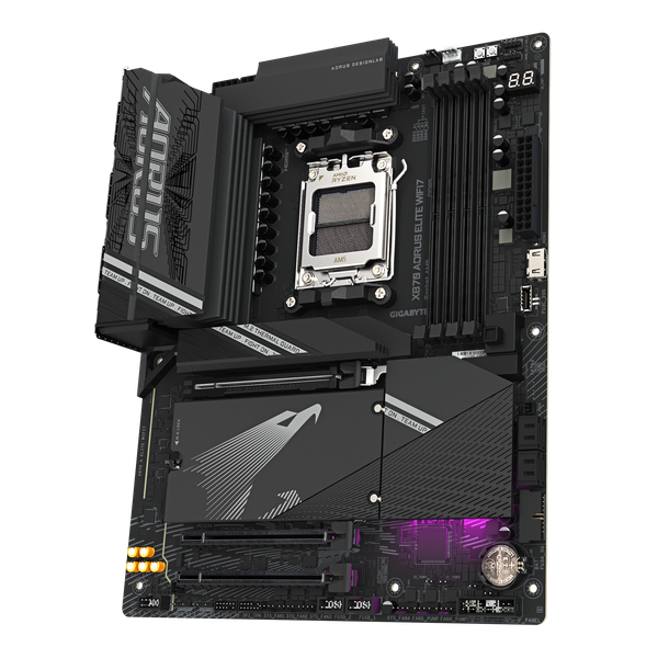  Mainboard Gigabyte X870 AORUS Elite Wifi DDR5 | AM5, ATX, 4 khe RAM 