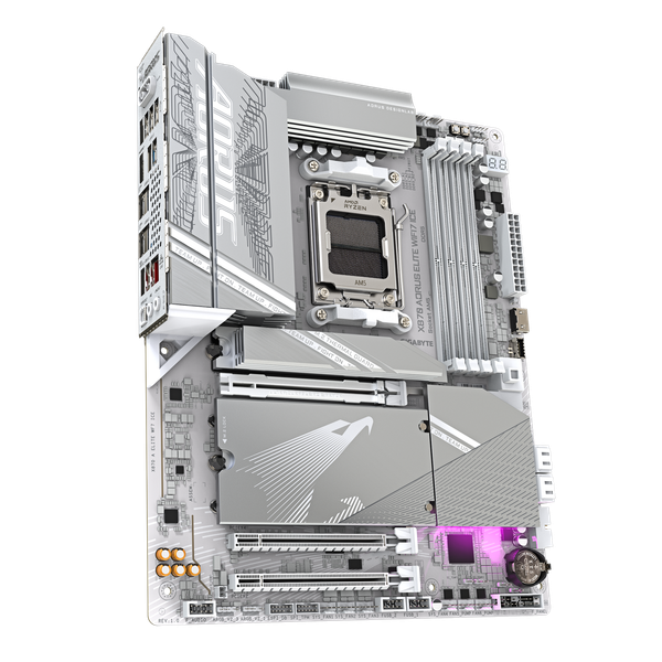  Mainboard Gigabyte X870 AORUS Elite ICE Wifi DDR5 | AM5, ATX, 4 khe RAM 