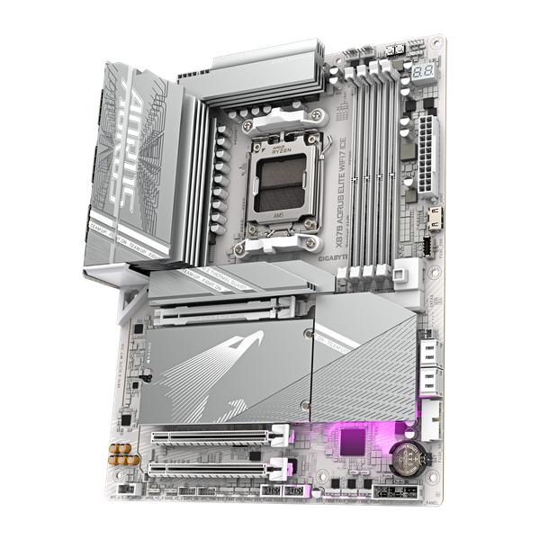  Mainboard Gigabyte X870 AORUS Elite ICE Wifi DDR5 | AM5, ATX, 4 khe RAM 