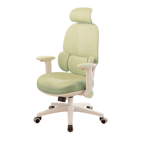 Ghế công thái học Manson E3 Lite | Màu xanh lá, piston class 3, tay 2D, tựa đầu 2D