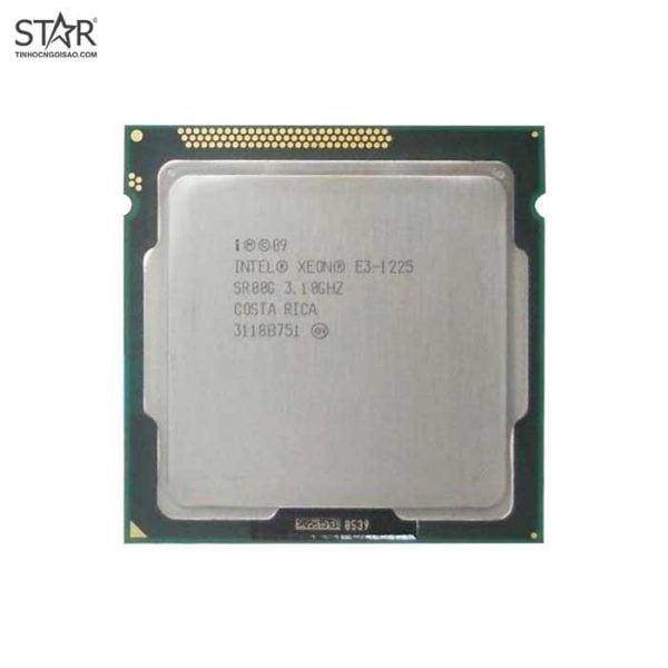 CPU Intel Xeon E3 1225 (3.40GHz, 8M, 4 Cores 4 Threads) TRAY chưa gồm –  TINHOCNGOISAO.COM