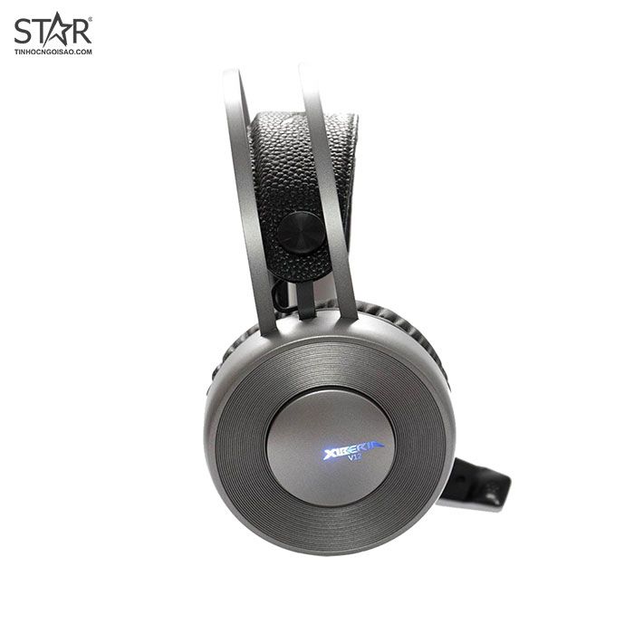 Tai Nghe Xiberia V12U Gaming | Xám, OverEar, Led, 7.1 Surround