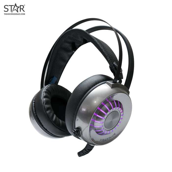 Tai Nghe Xiberia V15 7.1 Surround Gaming Led (Đen)