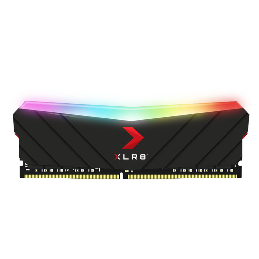 Ram PNY XLR8 RGB 16GB - Black | 1 x 16GB, DDR4, 3200MHz (MD16GD4320016XRGB)