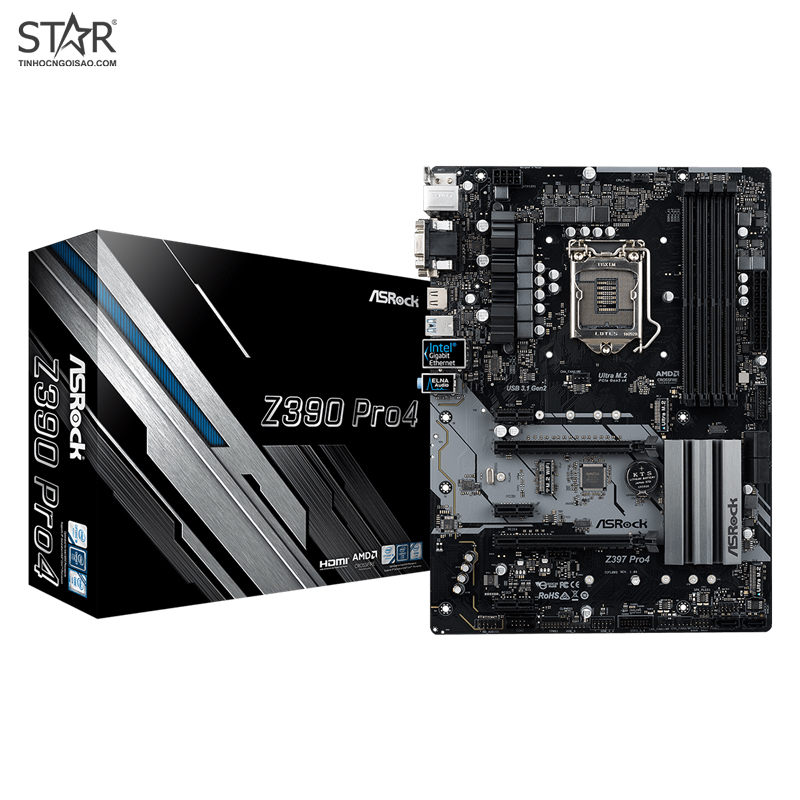Intel Asrock Z390 Pro4 Mining Z390 Core I7 9700k Lga 1151 Intel I7