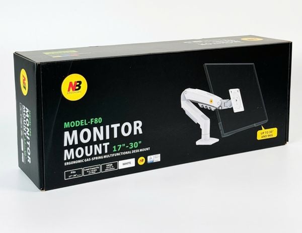  Giá treo màn hình North Bayou F80 - Trắng | 17 - 30 inch 