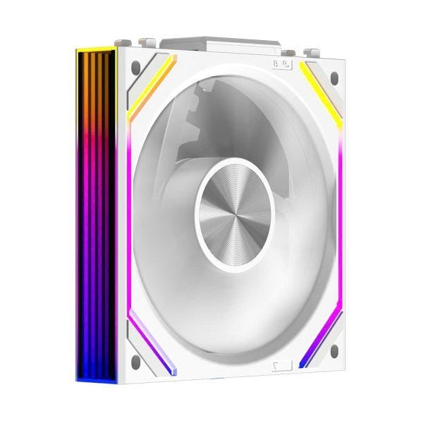  Quạt tản nhiệt PC Leopard V2RS ARGB White | Kit 3 fan 120mm, ARGB 