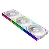  Fan Case Leopard V2RS ARGB - White | Bộ 3 fan, gió ngược, ghép nối không dây 