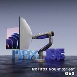  Giá Treo LCD Northbayou G60 Gaming, 32"-60", Màu đen xám, Led RGB 