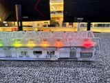  Bàn Phím Cơ Không Dây Xinmeng X75 RGB , Clear White 