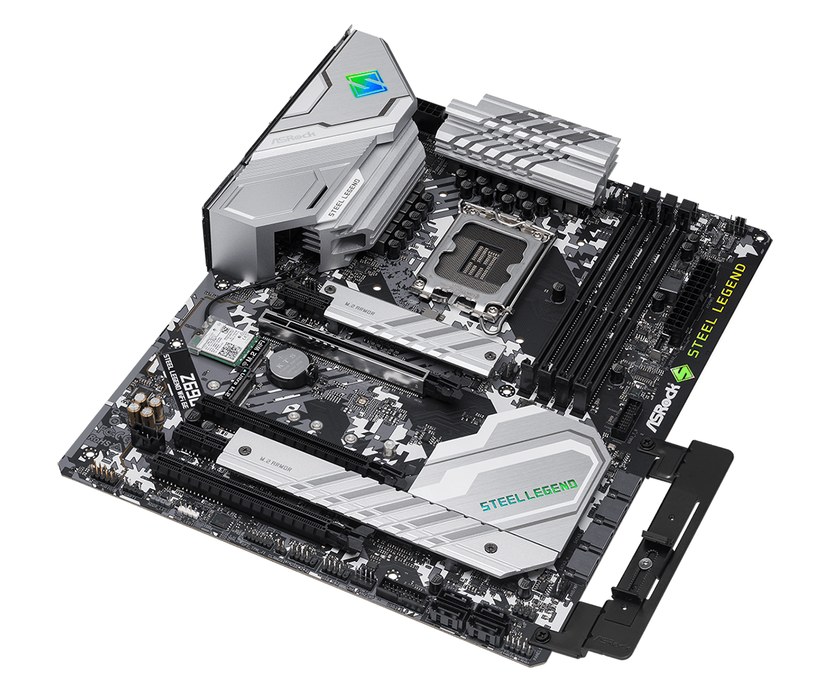 Mainboard Asrock Z690 Steel Legend WiFi 6E | Intel Z690, LGA 1700, ATX, 4 khe DDR4