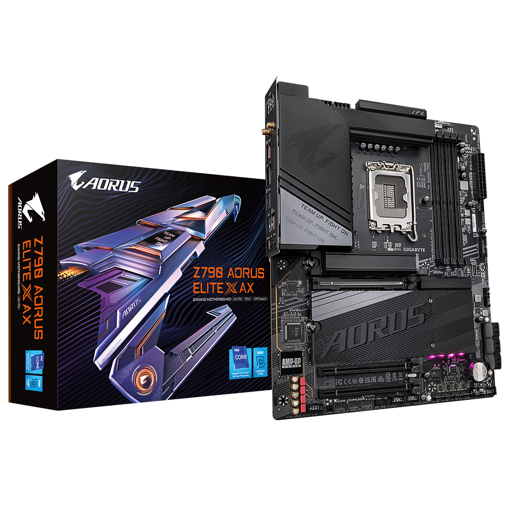 Mainboard Gigabyte Z790 Aorus Elite X AX | Intel Z790, Socket 1700, ATX, 4 khe DDR5