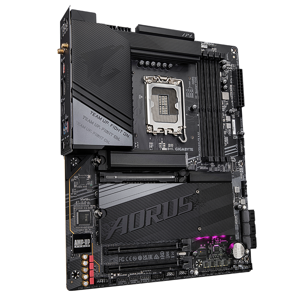 Mainboard Gigabyte Z790 Aorus Elite X AX | Intel Z790, Socket 1700, ATX, 4 khe DDR5