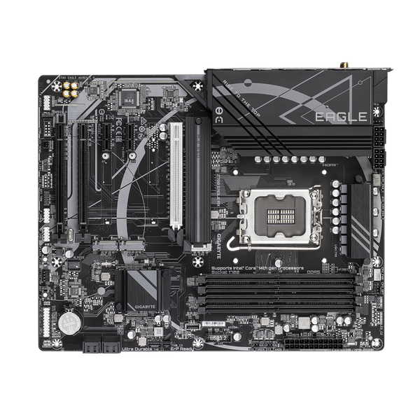  Mainboard Gigabyte Z790 EAGLE AX Rev 1.0 Wifi DDR5 | LGA 1700, ATX, 4 khe RAM 
