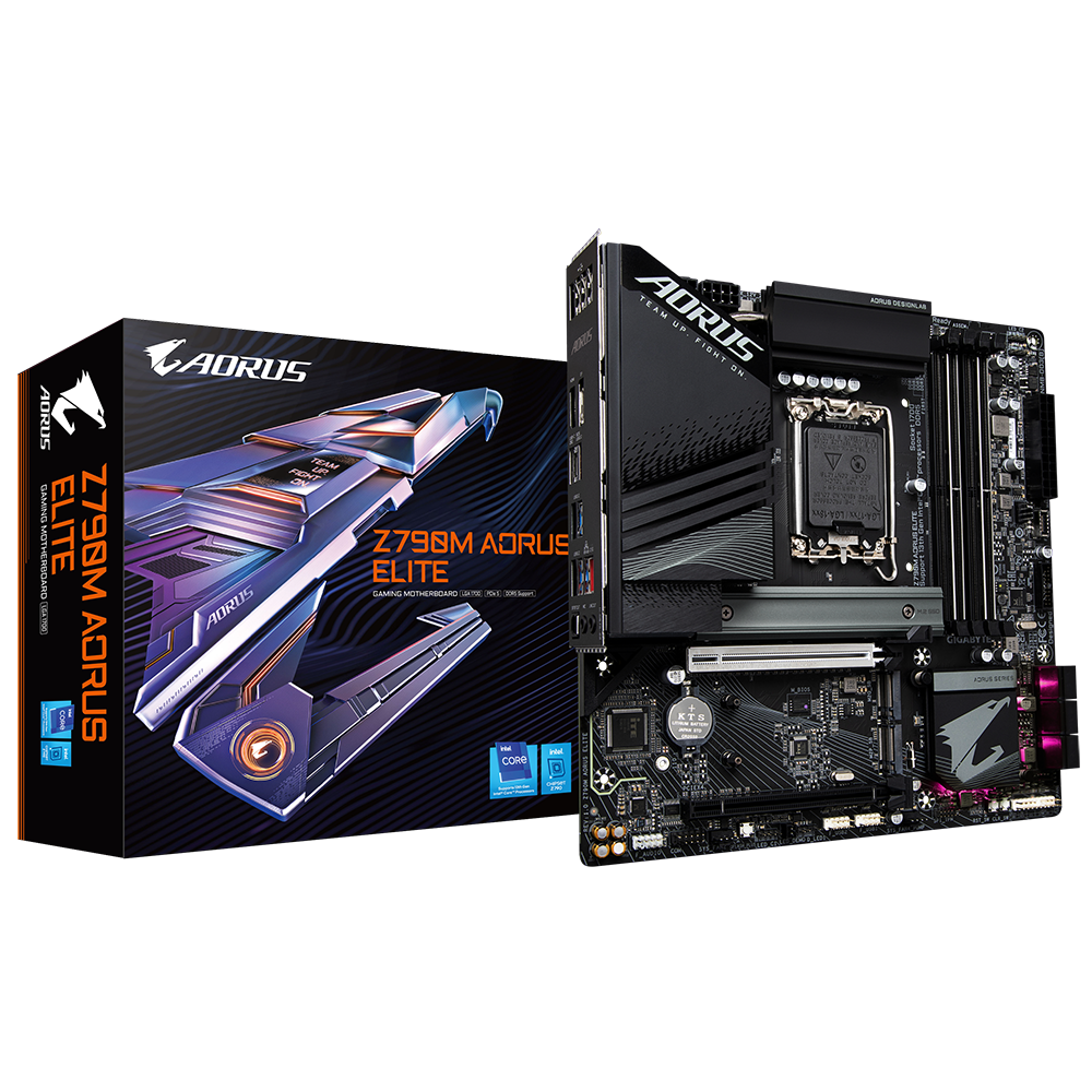 Mainboard Gigabyte Z790M AORUS ELITE (rev. 1.0) | Intel Z790, Socket 1700, Micro ATX, 4 khe DDR5