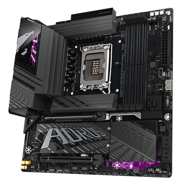  Mainboard Gigabyte Z890M AORUS Elite Wifi DDR5 | LGA 1851, mATX, 4 khe RAM 