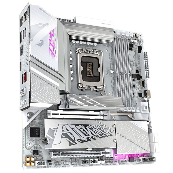  Mainboard Gigabyte Z890M AORUS ELITE ICE Wifi | LGA1851, mATX, 4 khe RAM 