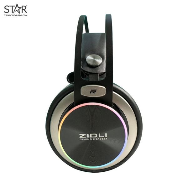  Tai nghe Gaming Zidli ZH20 7.1 | Có dây, Over-ear, RGB, Đen 