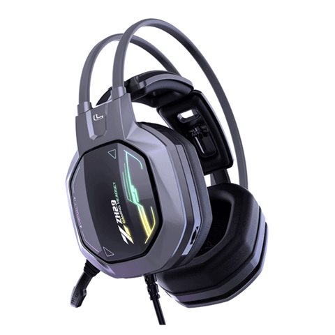 Tai nghe Gaming Zidli ZH29 Fly Wing Strike Hard - Grey | Mic ngắn, no box