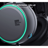  Tai nghe Gaming Zidli ZH8-10 Grey | USB, 7.1, no box, mic ngắn 