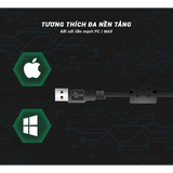  Tai nghe Gaming Zidli ZH8-10 Grey | USB, 7.1, no box, mic ngắn 
