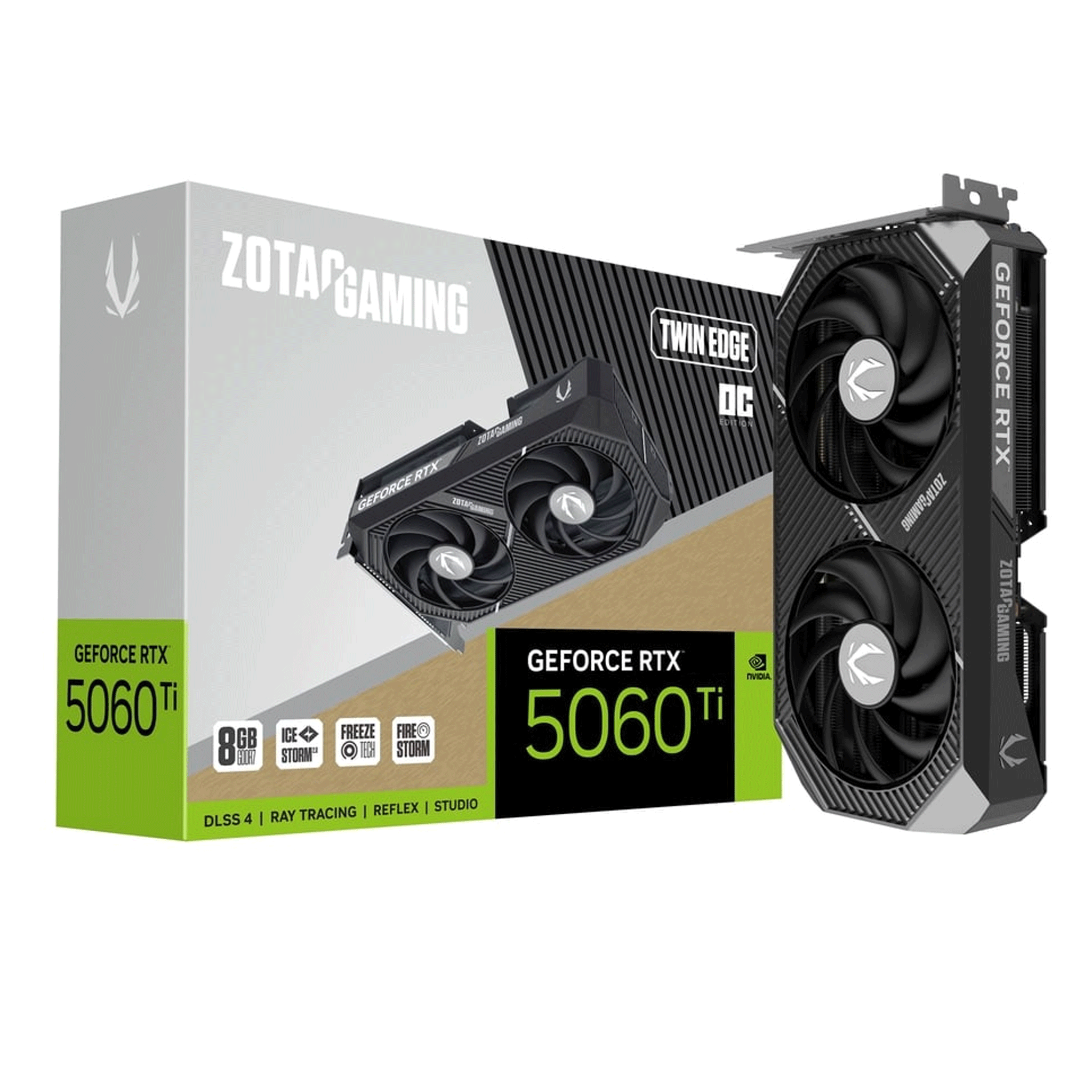Card màn hình ZOTAC GAMING GeForce RTX 5060 Ti 8GB Twin Edge OC