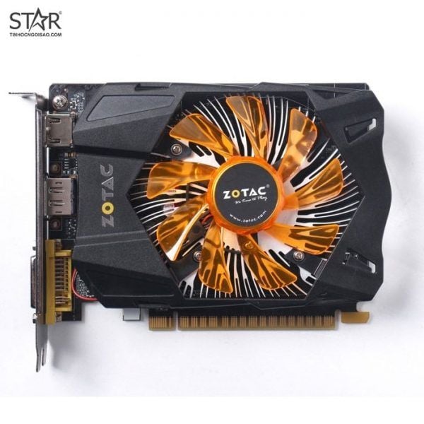 VGA Zotac GTX 750 Ti 2GB D5 1 Fan Cũ