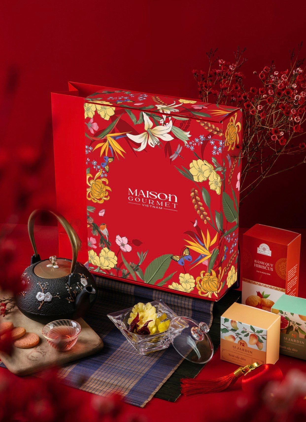 Hộp Quà Tết Mùa Xuân 5 – Maison Gift