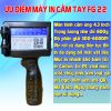 Máy In Date Cầm Tay FG 22 - In NSX HSD, QR, Mã Vạch - Sắc Nét Hoàn Hảo - Khuyến mại Sốc