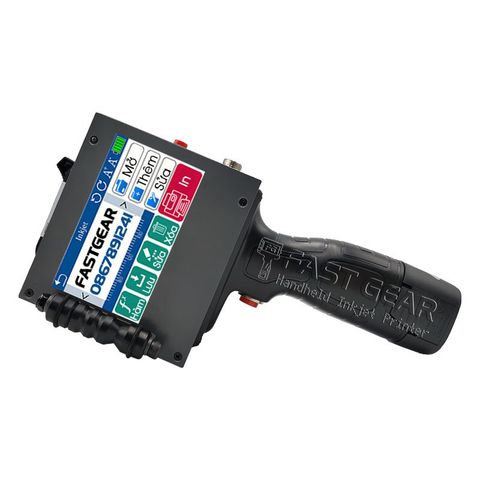  Máy In Date Cầm Tay FG 50 - Khổ In Siêu Lớn 50mm - Hộp Mực Kép 2 Màu 