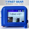 Máy in date cầm tay mini FG 16V Tiếng Việt - In Nsx Hsd, Logo, hình ảnh, mã QR, mã vạch trên bề mặt cong, tròn, lõm