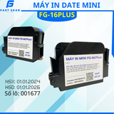  Máy In Date Cầm Tay Mini FG-16 Plus Đa Ngôn Ngữ In NSX HSD Logo Mã QR Mã Vạch 