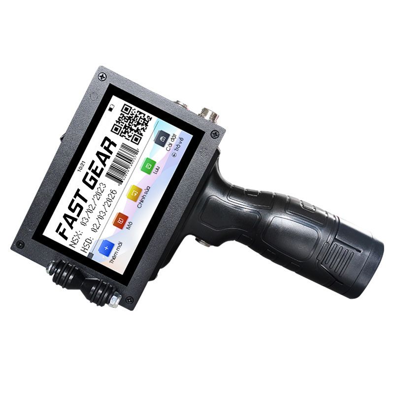 Máy In Date Cầm Tay FG 24 HĐH Android - In Nsx Hsd, Logo, QR, mã Vạch