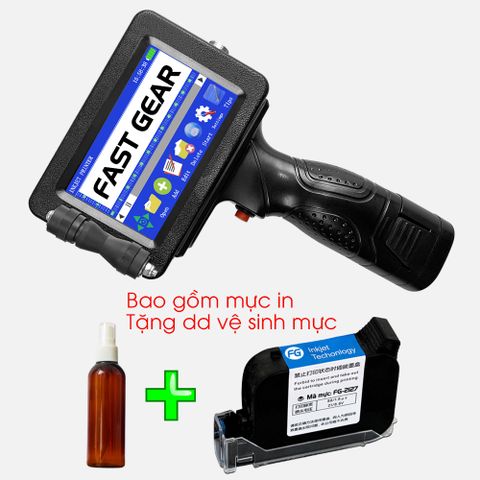  Máy In Phun Nhiệt Cầm Tay Thông Minh FG 26 Tiếng Việt, 12.7mm 2021 
