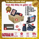  Máy In Date Cầm Tay FG 18 Plus (Không kén mực) - In NSX, HSD Độ Bám Dính Cao, Không Trôi Mực 