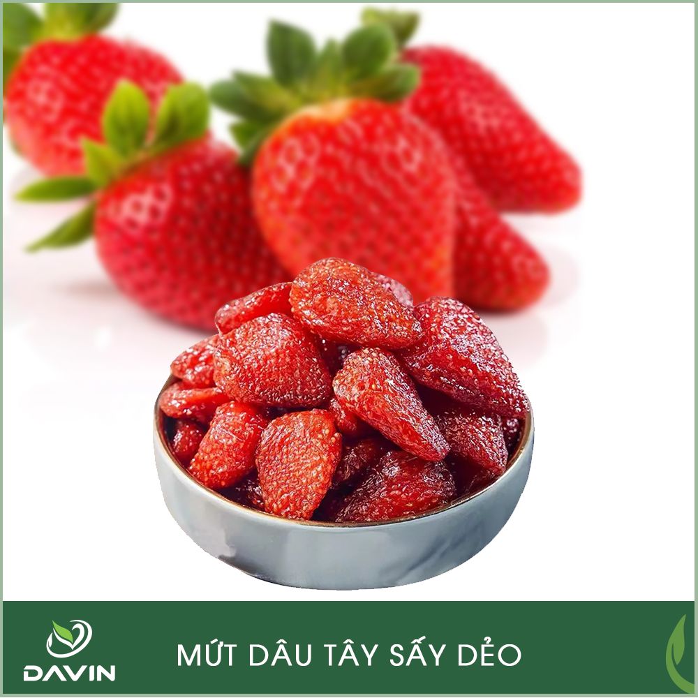 Dâu Tây Sấy Dẻo – Davin