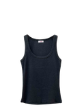  ÁO BA LỖ FORM ÔM, TANKTOP ĐEN 