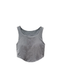  CROP BRA , BA LỖ, XÁM 
