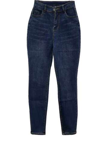  JEAN THUN ÔM VỪA, thêu túi 