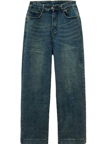  QUẦN JEAN GIÃN (105 CM) WASH RÊU, BIGSIZE 