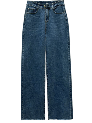  QUẦN JEAN ĐỨNG, CO GIÃN, BIGSIZE, XANH ĐẬM 