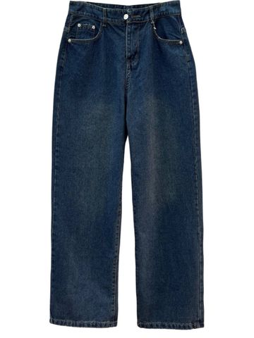  QUẦN JEAN SUÔNG (105cm), WASH RÊU, LƯNG CAO , BIGSIZE 