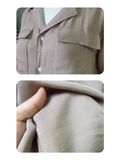  ĐẦM SUÔNG CỔ VEST THANH LỊCH, DÀI, NÂU 