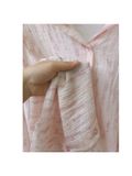  OVERSIZE SƠ MI VOAN MỎNG, VỆT HỒNG 